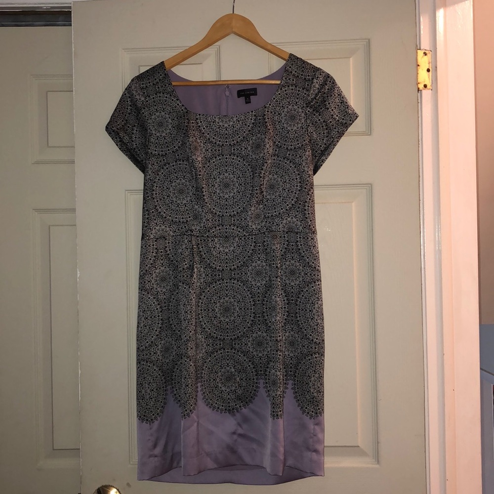 The Limited Silky Boatneck Dress